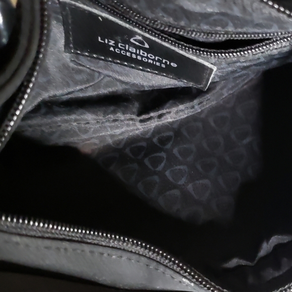 ❤️ Liz Claiborne Women's Black Bag - Picture 5 of 8